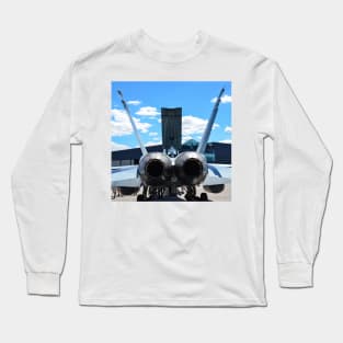 CF-18 A bit of tail Long Sleeve T-Shirt